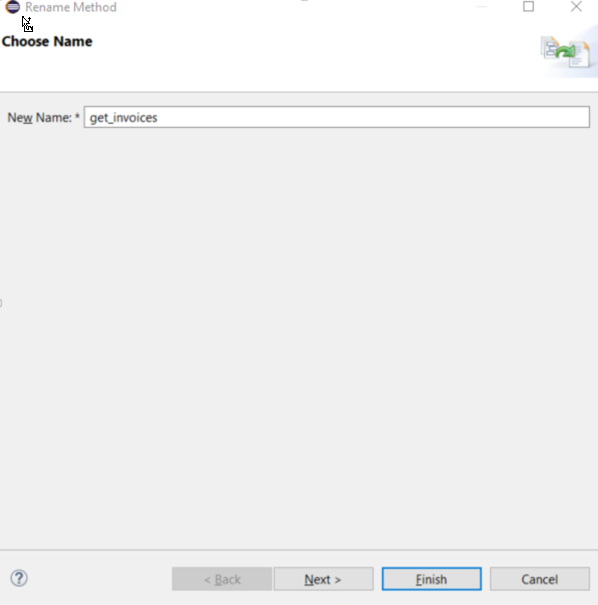 Cambiar nombre en Eclipse